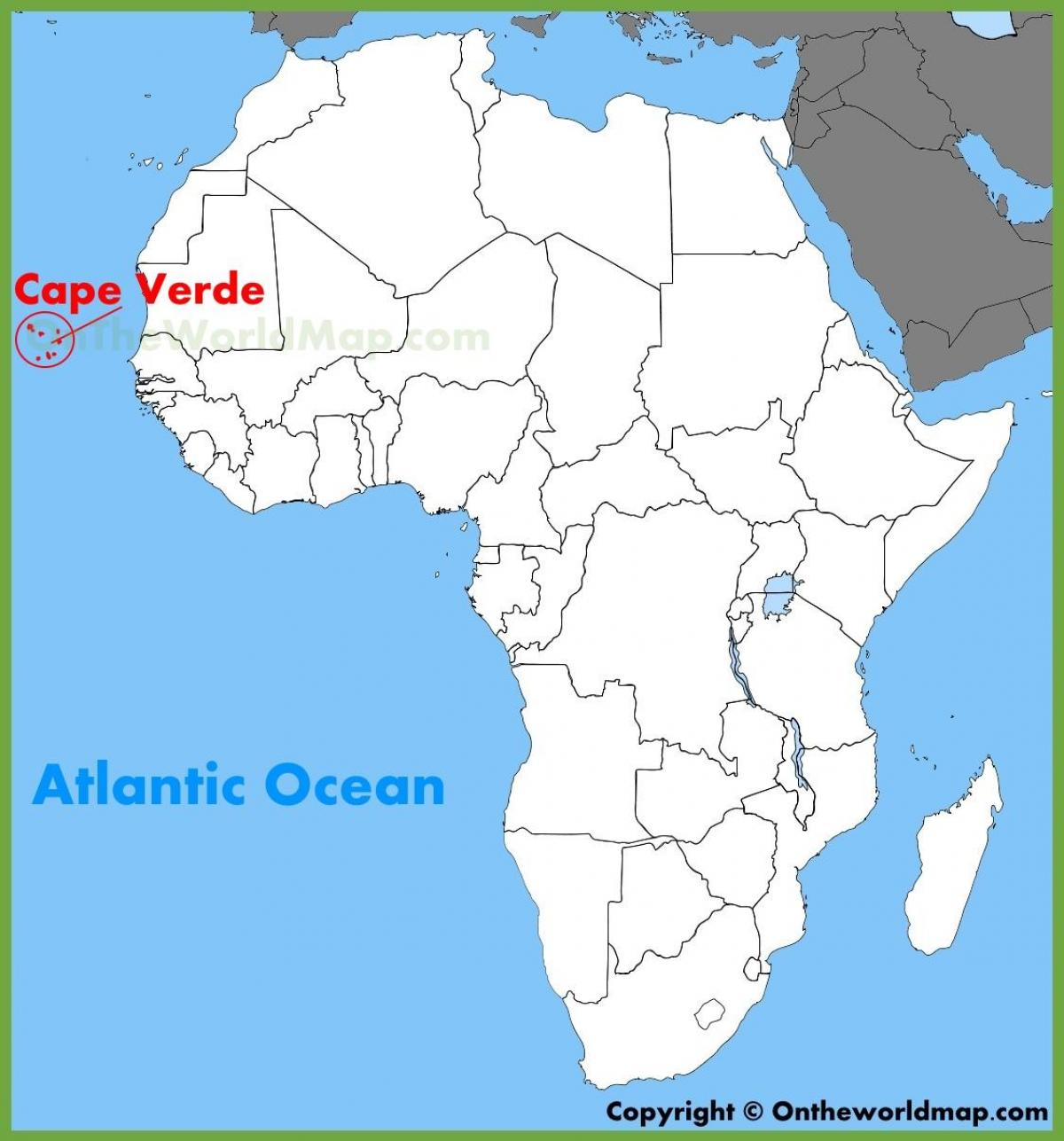 sal Cabo Verde karte